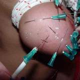 cock ball torture needles