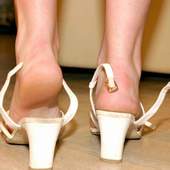 trampling high heels