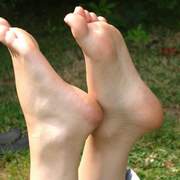 celebrity foot photo